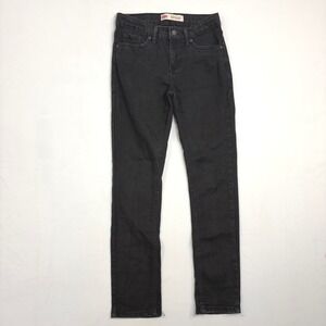 Levis 510 Performance Skinny Stretch Jeans Black Boys Size 14 Reg 27x29